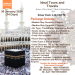 Umrah 14 days package 119k